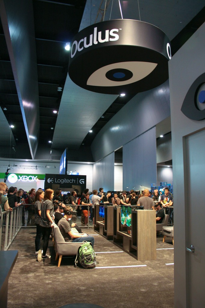 PAX Aus - Melbourne 2014 -  Oculus Rift booth