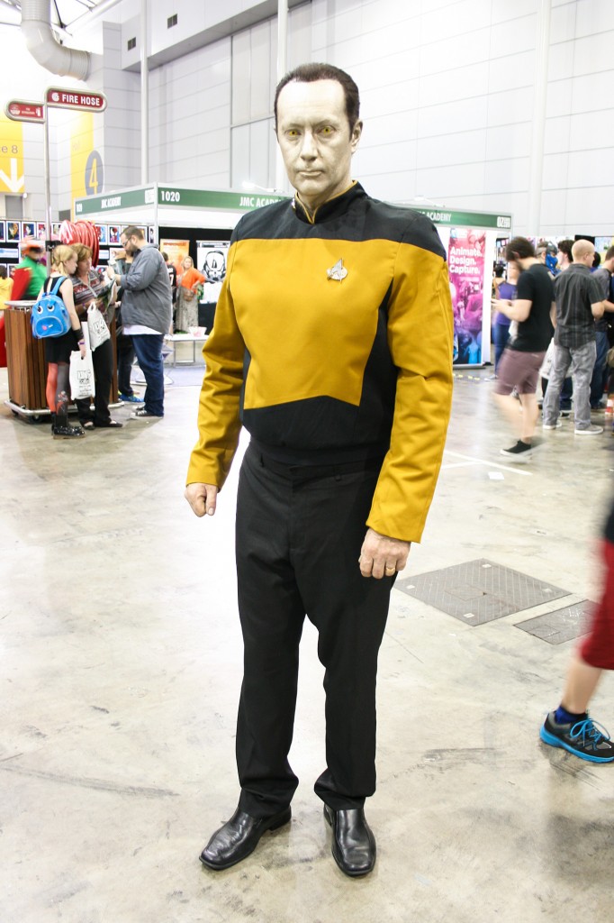 Oz Comic Con - Data from Star Trek