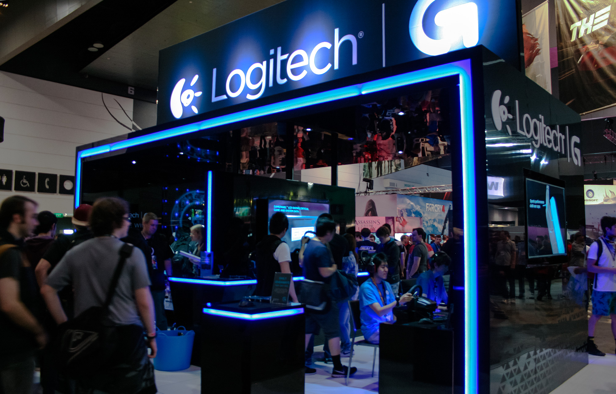 PAX Aus - Melbourne 2014 - Logitech booth