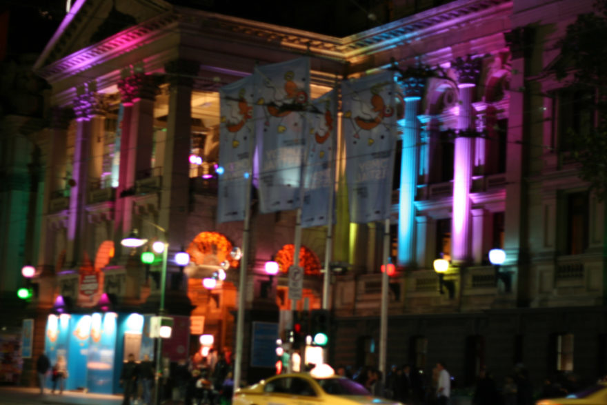 Melbourne Town Hall - At Night