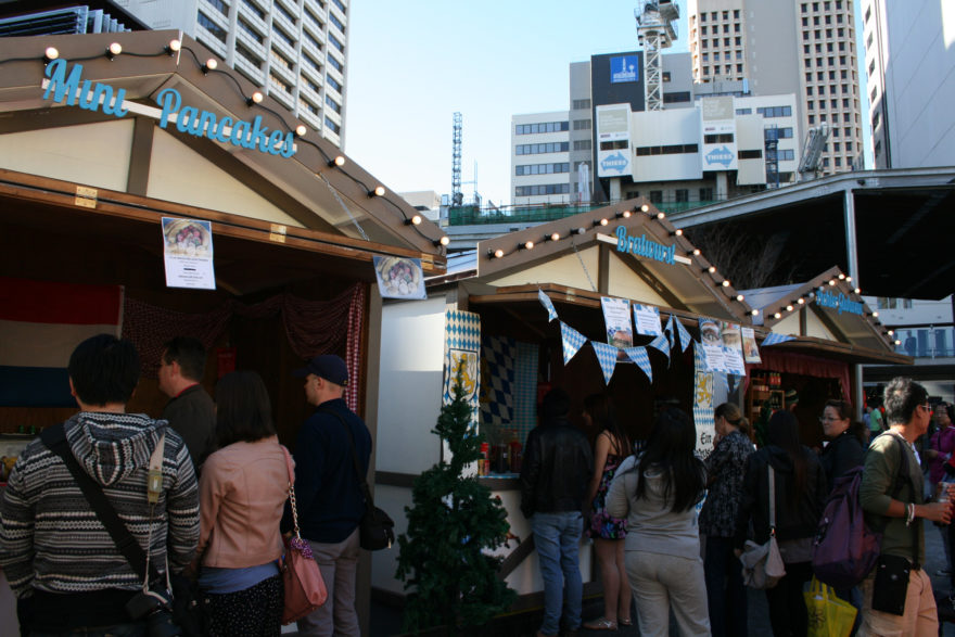Brisbane Winter Festival Food Stalls