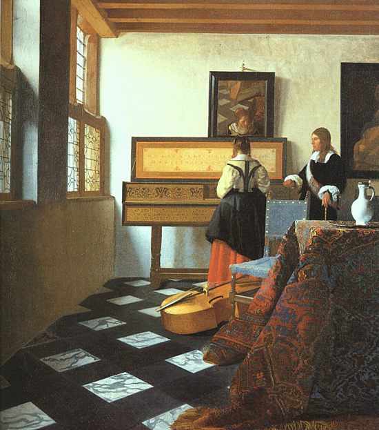 Vermeer - The Music Lesson