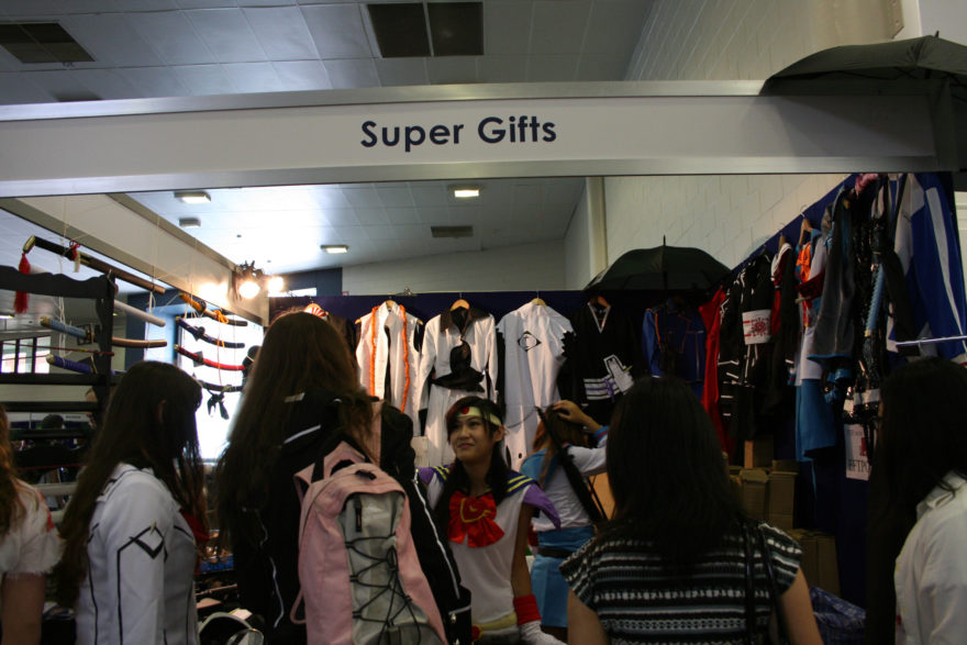Supanova Brisbane: November 2011 - One of three Super Gifts booths