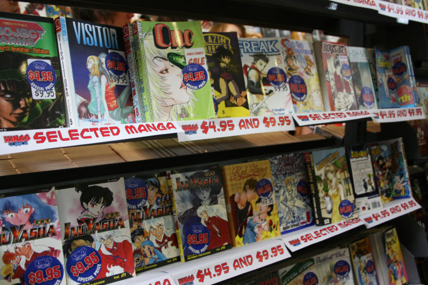 Supanova Brisbane: November 2011 - Manga comics