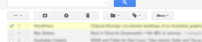 Gmail - new buttons