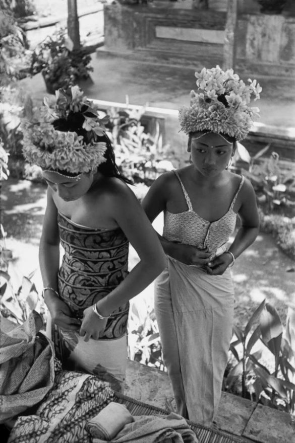 Henri Cartier-Bresson - Preparation for the Boros Dance, Bali