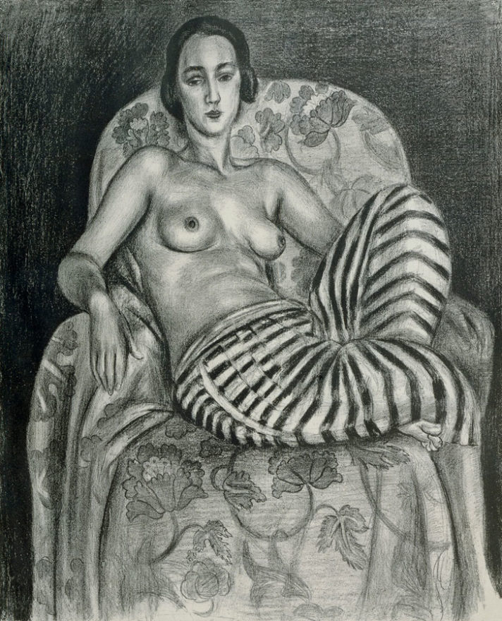 Matisse: Drawing Life - Grande Odalisque a la Culotte Bayadere, 1925