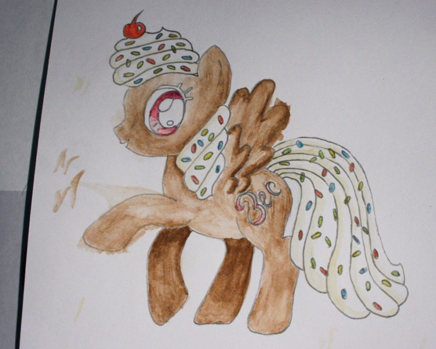 My Little Pony Birthday Card - Watercolour
