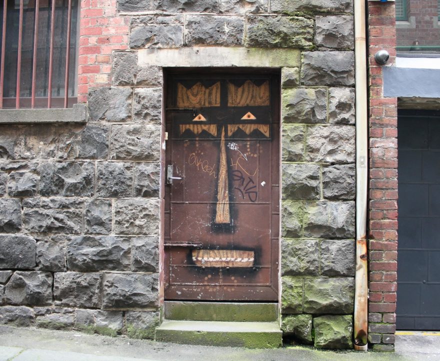 Melbourne September 2012 - Painted Door