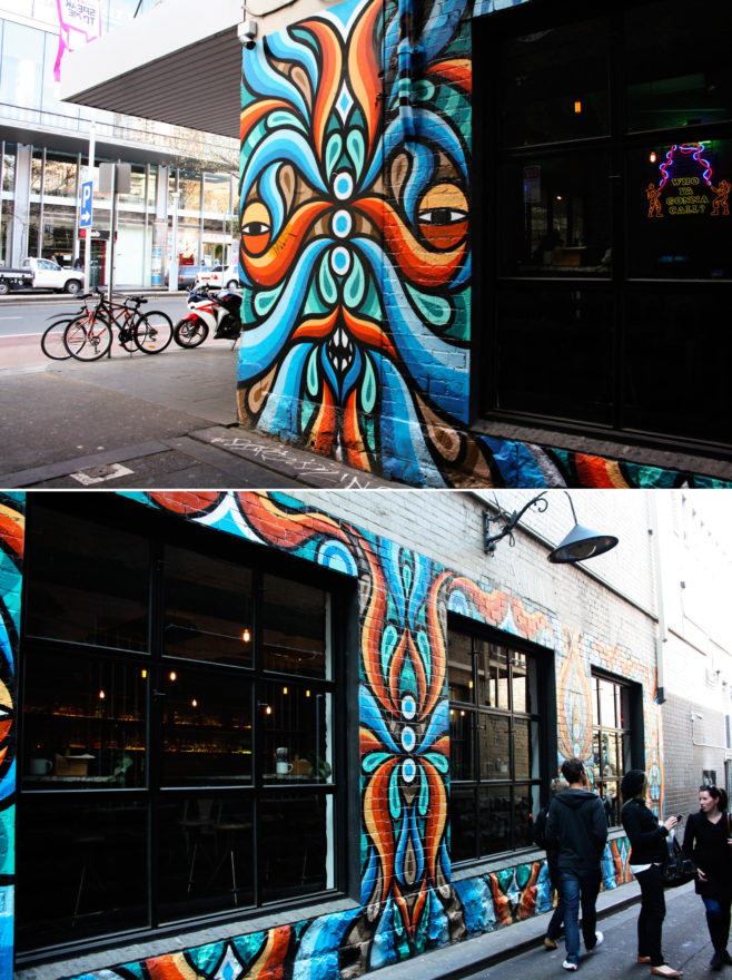 Melbourne September 2012 - Beastman Wall Mural