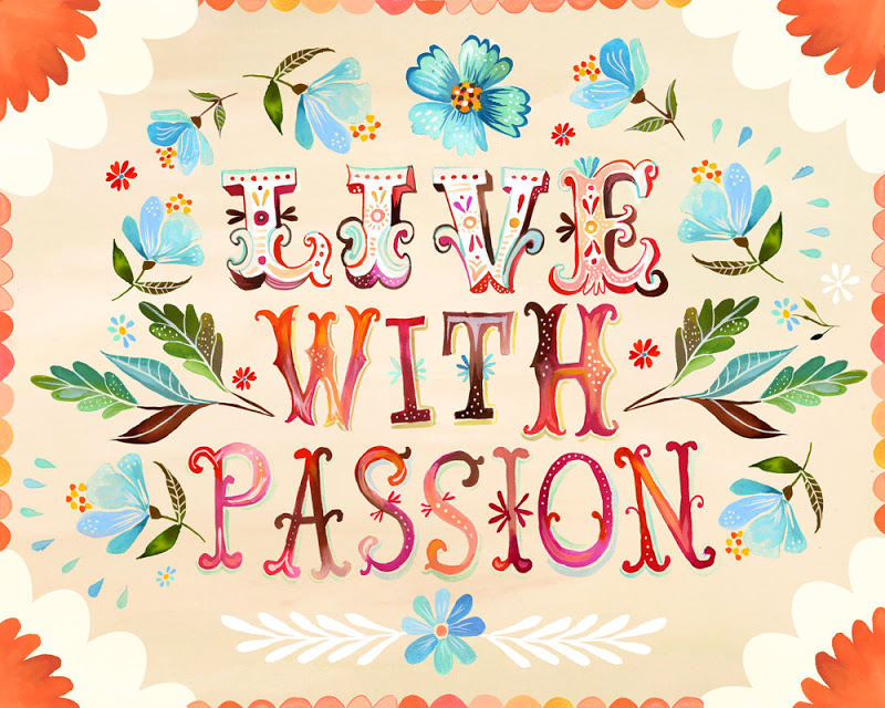 Favourite Artists - Live with Passion by Katie Daisy