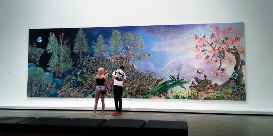 The 7th Asia Pacific Triennial of Contemporary Art (APT7) - Paradise Lost by Raqib Shaw.
