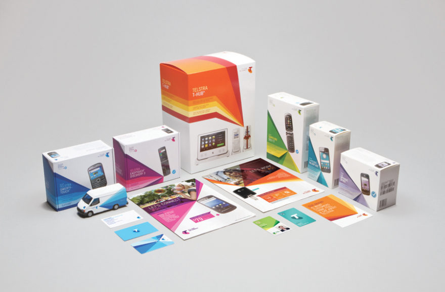 Sex, Drugs and Helvetica - Telstra brand refresh by Interbrand