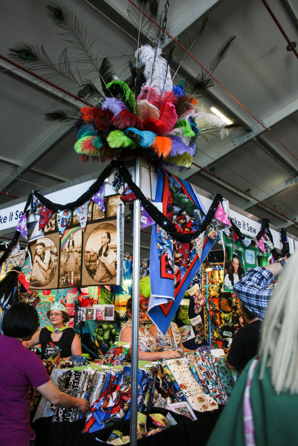 Supanova Brisbane 2013 - Make it Sew Booth