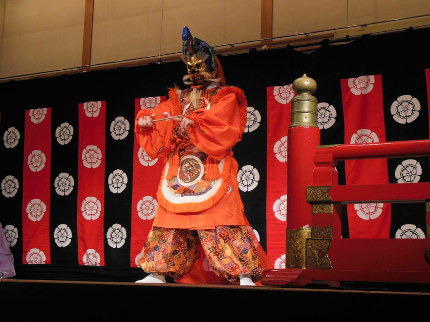 Japan Trip 2013 - Gagaku court music at Gion Corner in Kyoto