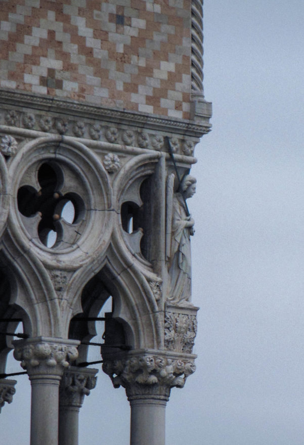 Venice - closeup of Doge's Palace