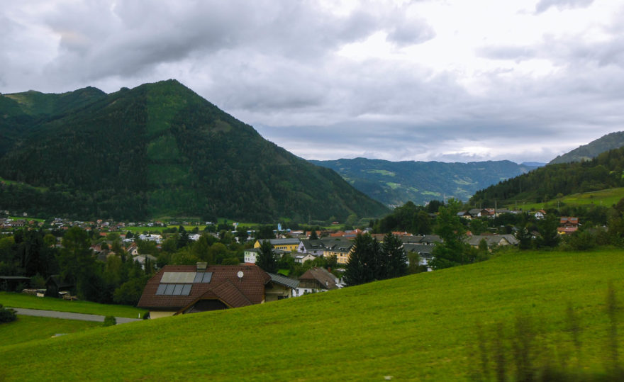 Austria 2016 - View from train into Austria