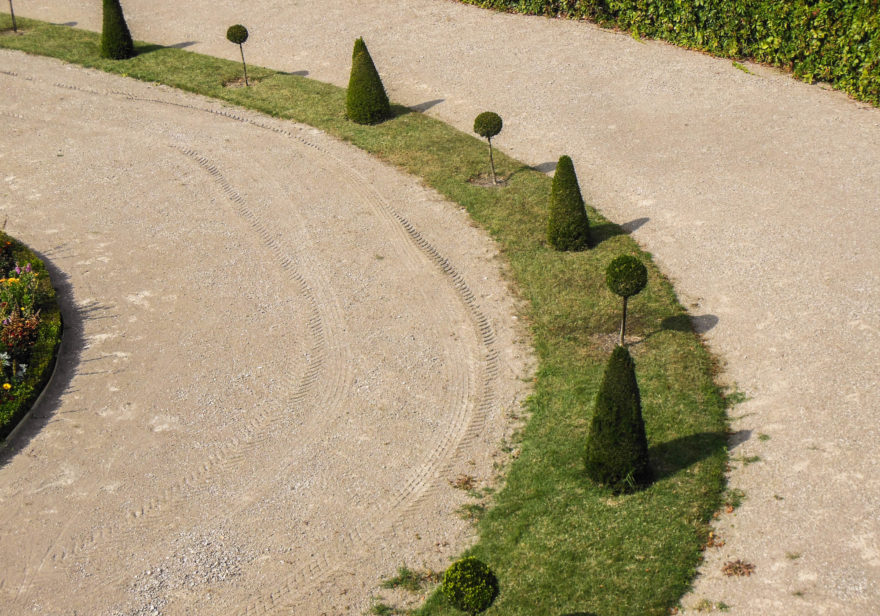 Austria 2016 - Schloss Schönbrunn garden beds