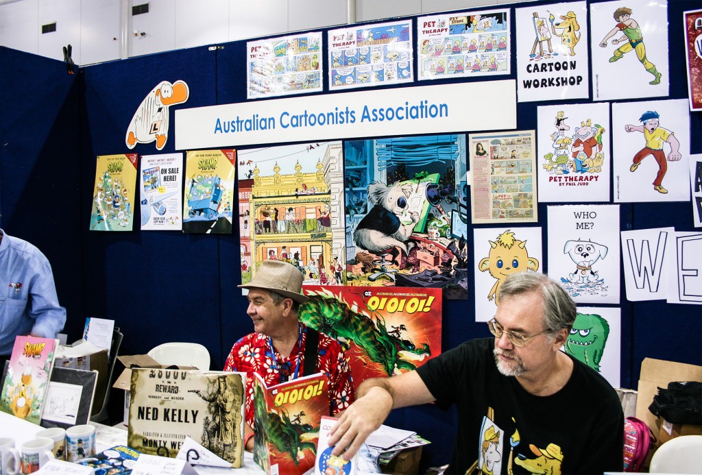Brisbane Supanova 2014 - Australian Cartoonists Association