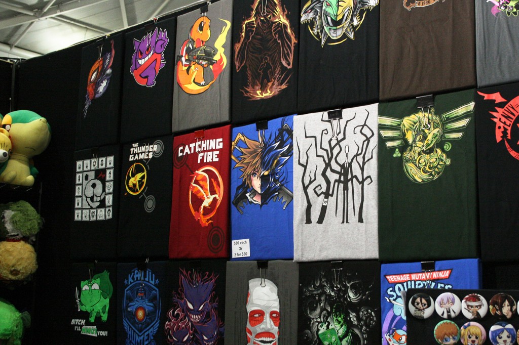 Oz Comic Con Brisbane 2014 - T-shirts