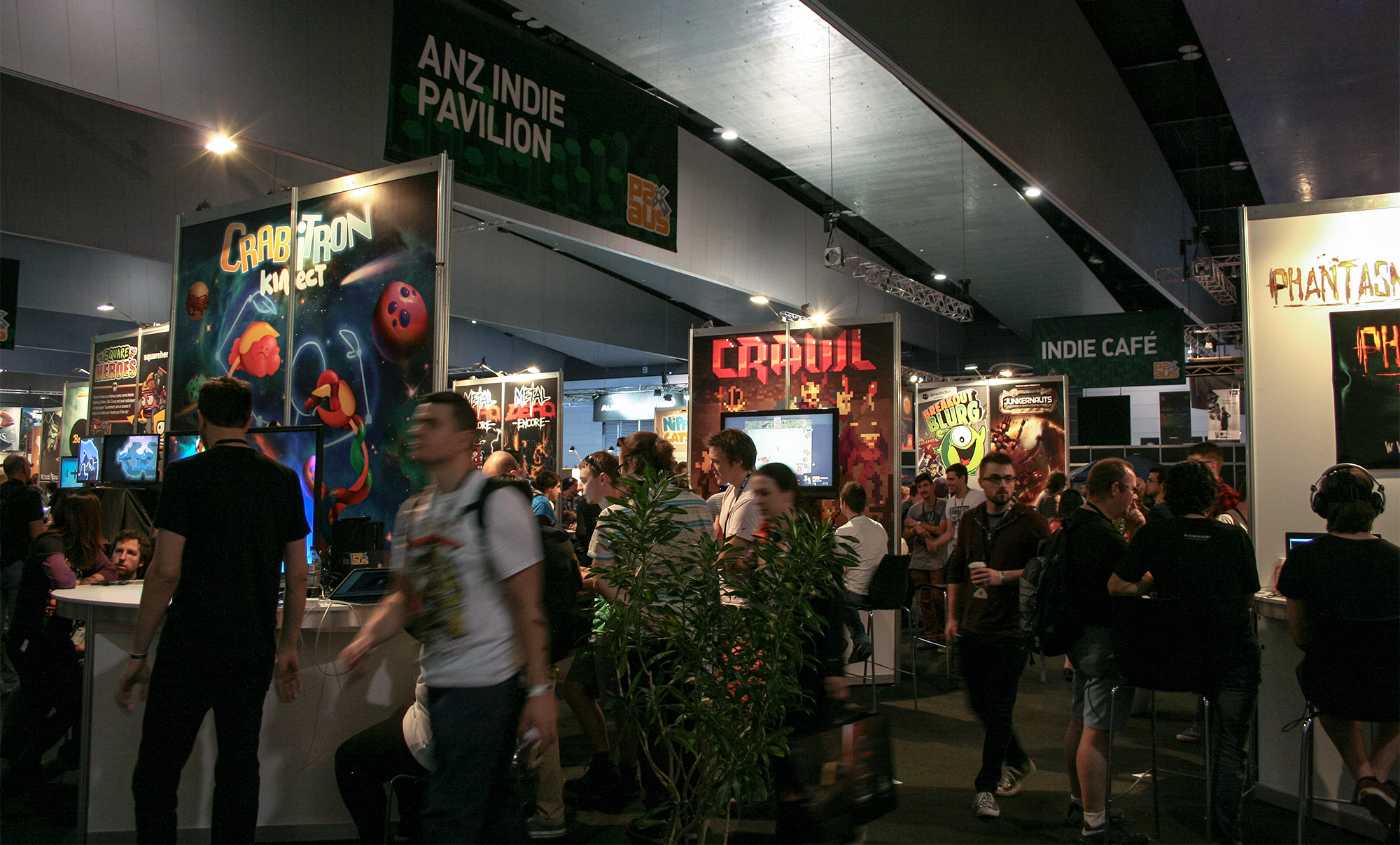 PAX Aus - Melbourne 2014 - ANZ Indie Pavilion