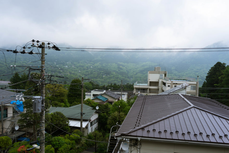 View from Hotel - Hakone, Japan