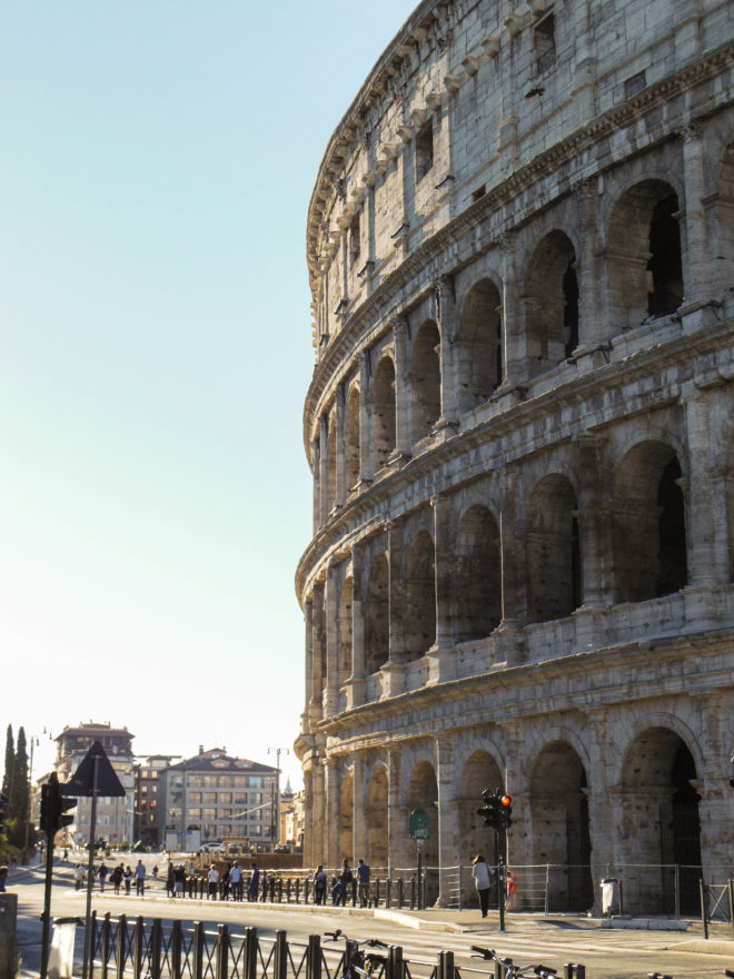 Rome - Colosseum in the morning