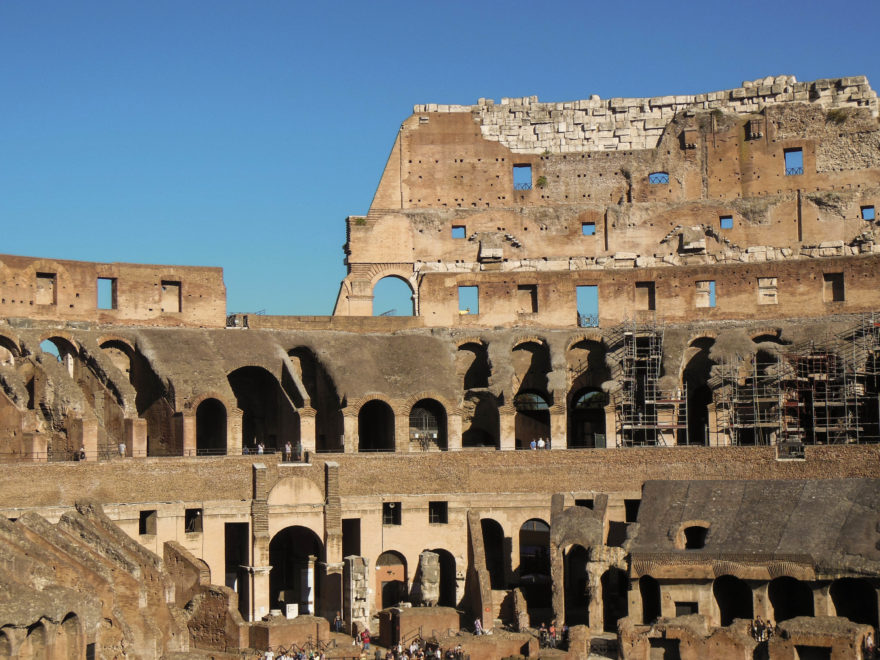 Rome - Inside the Colosseum