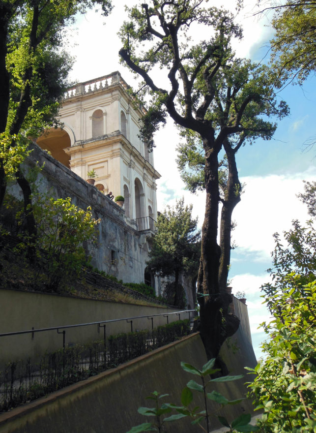 Italy - Tivoli fountains and gardens in Villa d'Este