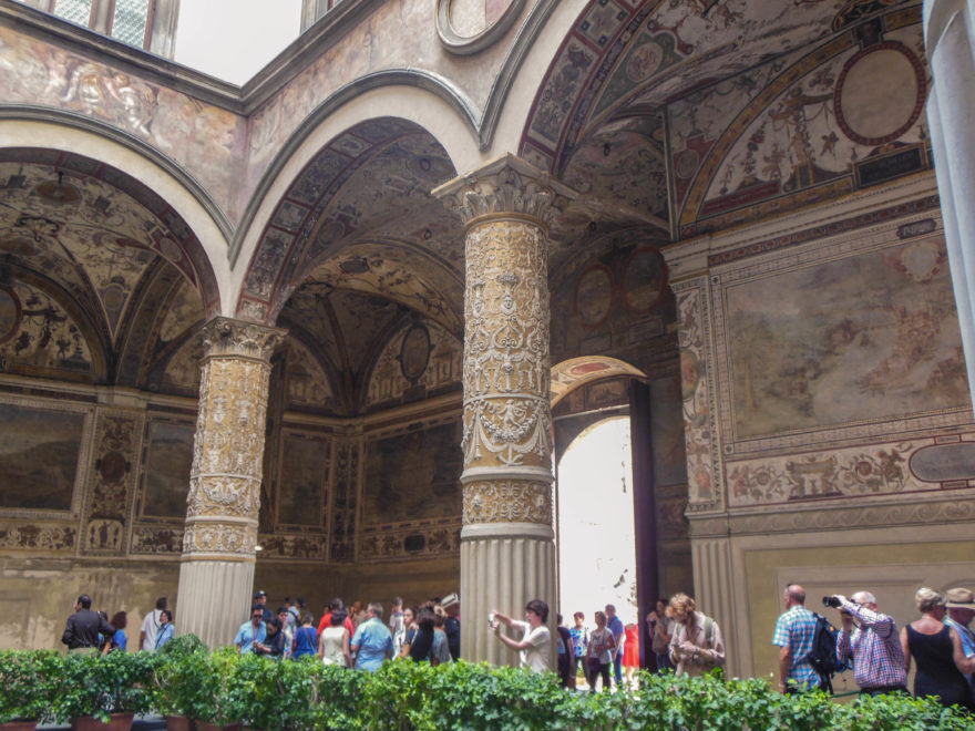 Italy 2016 - Florence - Palazzo Vecchio courtyard