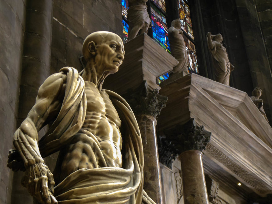 Italy 2016 - Milan Duomo Interior statues