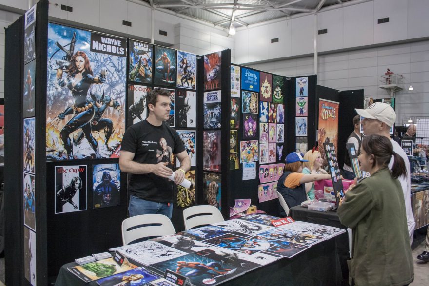 Oz Comic Con Brisbane 2015 - Artist Stalls