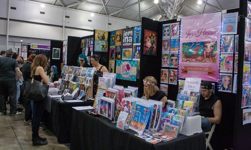 Oz Comic Con Brisbane 2015 - Artist stalls