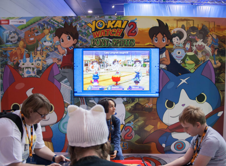 PAX Aus 2016 - 3DS area at Nintendo booth