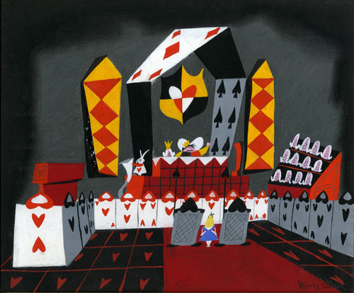 Mary Blair - Alice in Wonderland concept art