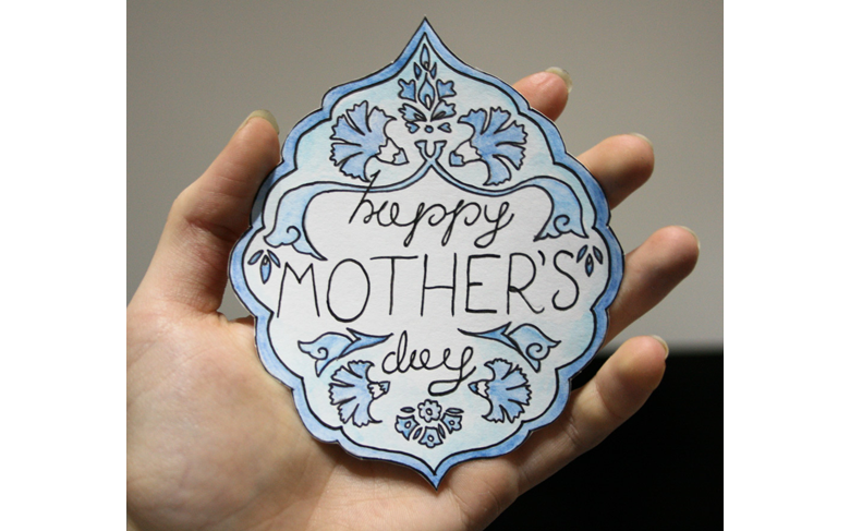 Natasha Barr Card Project - Mother's Day Card